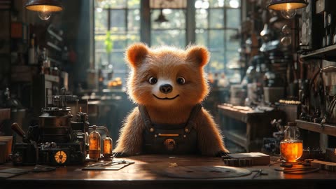 Magical Bear Wonderland | Ai House Music Video