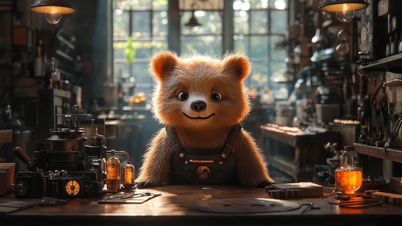 Magical Bear Wonderland | Ai House Music Video