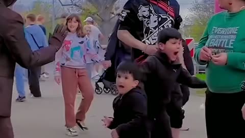 Prank with public