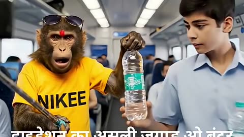 Wait for end,Bandar Bhai Ka La fra ho gaya monkey