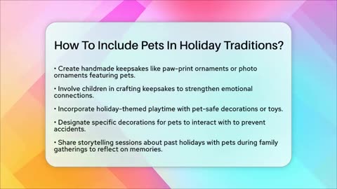 How To Include Pets In Holiday Traditions_ - Better Family Relationships