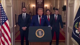 Trump says U.S. forces struck three Iranian nuclear sites