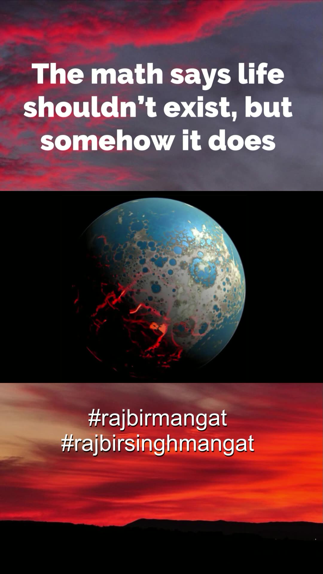 The math says life shouldn’t exist, but somehow it does