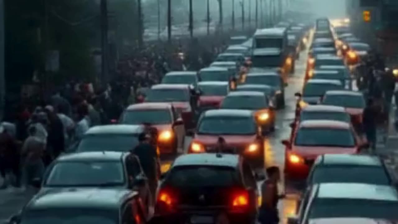 They Partied While the Wave Hit... | AI Disaster Film