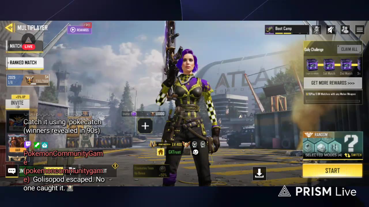 CODM FIGHT BACK OR DIE ONLY KNIFE SURVIVAL