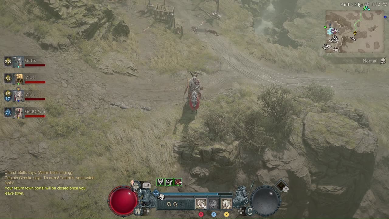 Diablo 4 GOD OF WAR