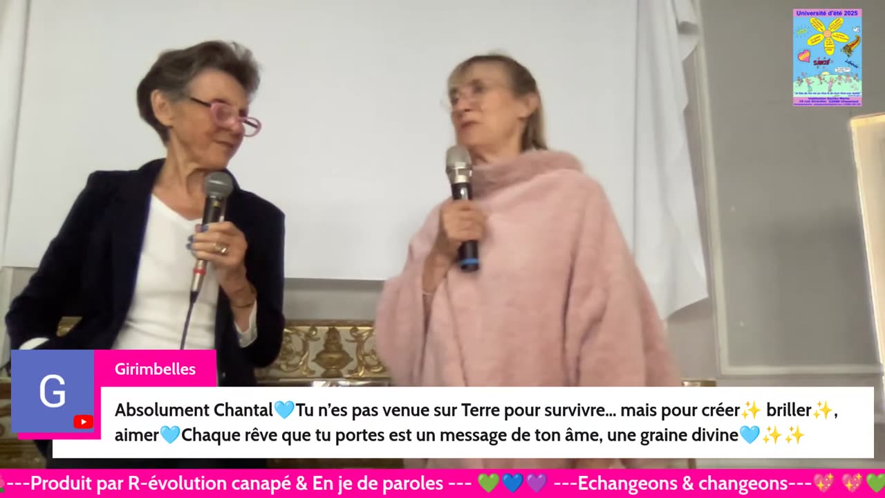 Présentation de l'Université d'été 2025 07/07