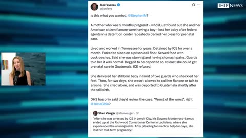 IHIP News: ICE Director BEGS For Sympathy; Tourist Denied ENTRY for JD Vance MEME?!