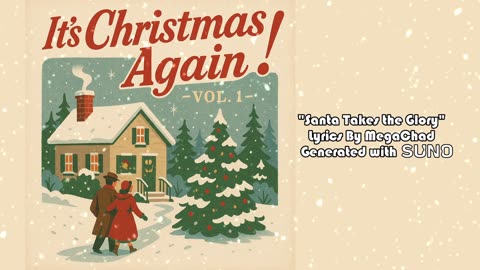“Santa Takes the Glory” - It’s Christmas Again! - (Vol. 1) - [AI]