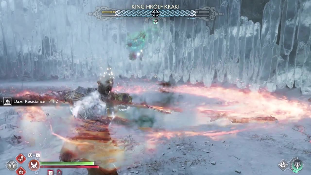 Giving King Hrolf another bashing - Berserker Fight ( NG+ ).