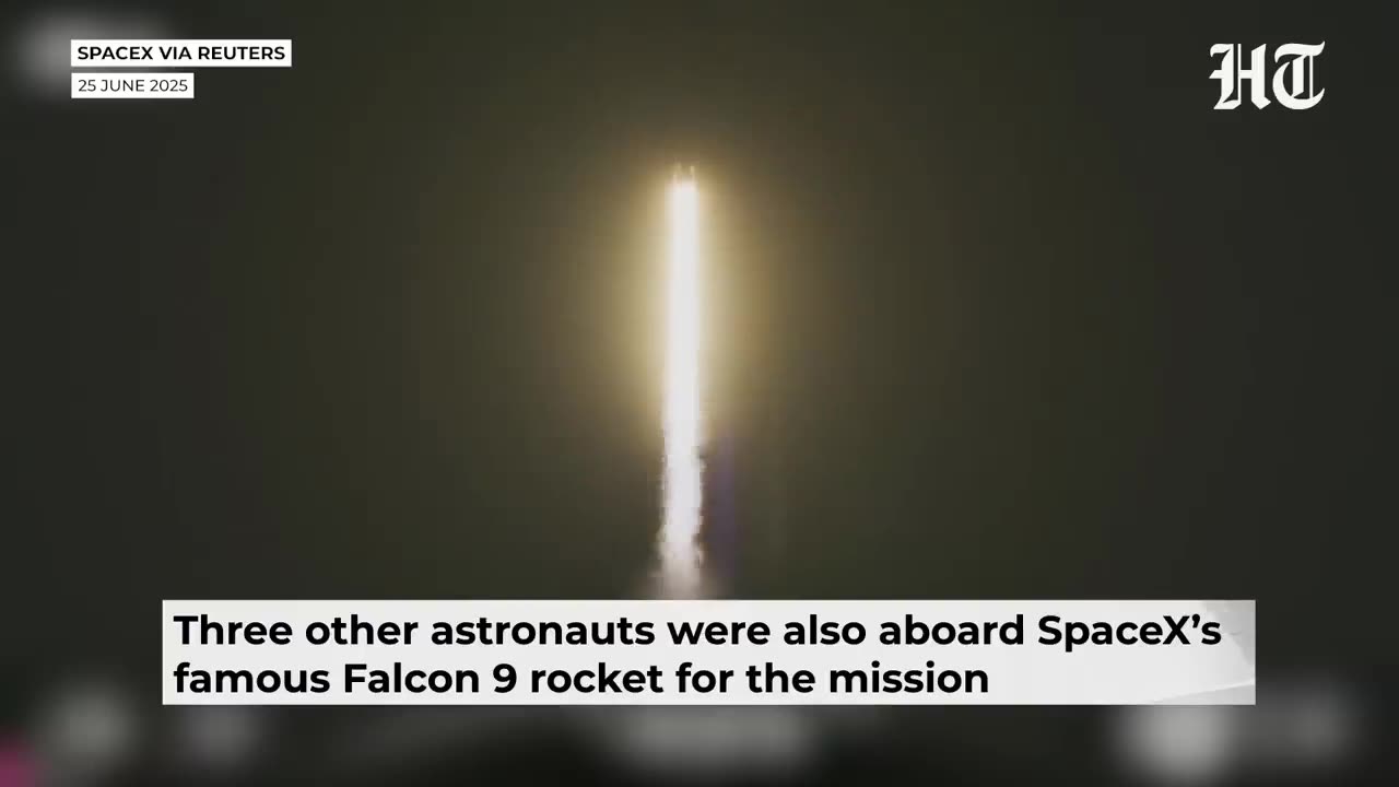 First Message From India's Shubhanshu Shukla During Axiom 4 Mission To International Space Station