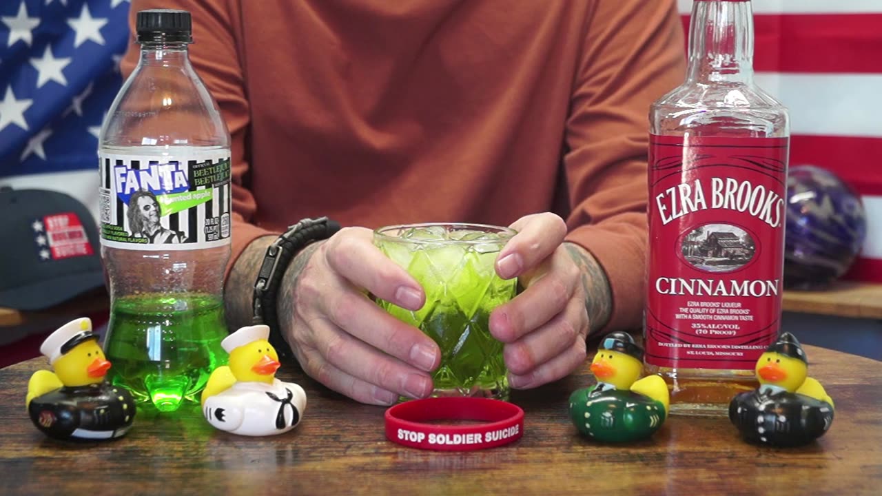William Haggett - Ezra Brooks Cinnamon Whiskey & Fanta Haunted Apple
