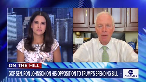 Senator Ron Johnson on ABC News Live 6.4.25