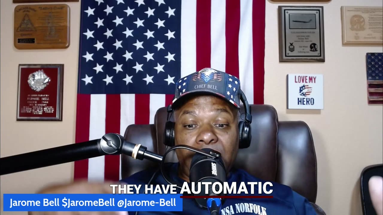 Jarome Bell says Israel let October 7 happen... claims Iron Dome was shut off