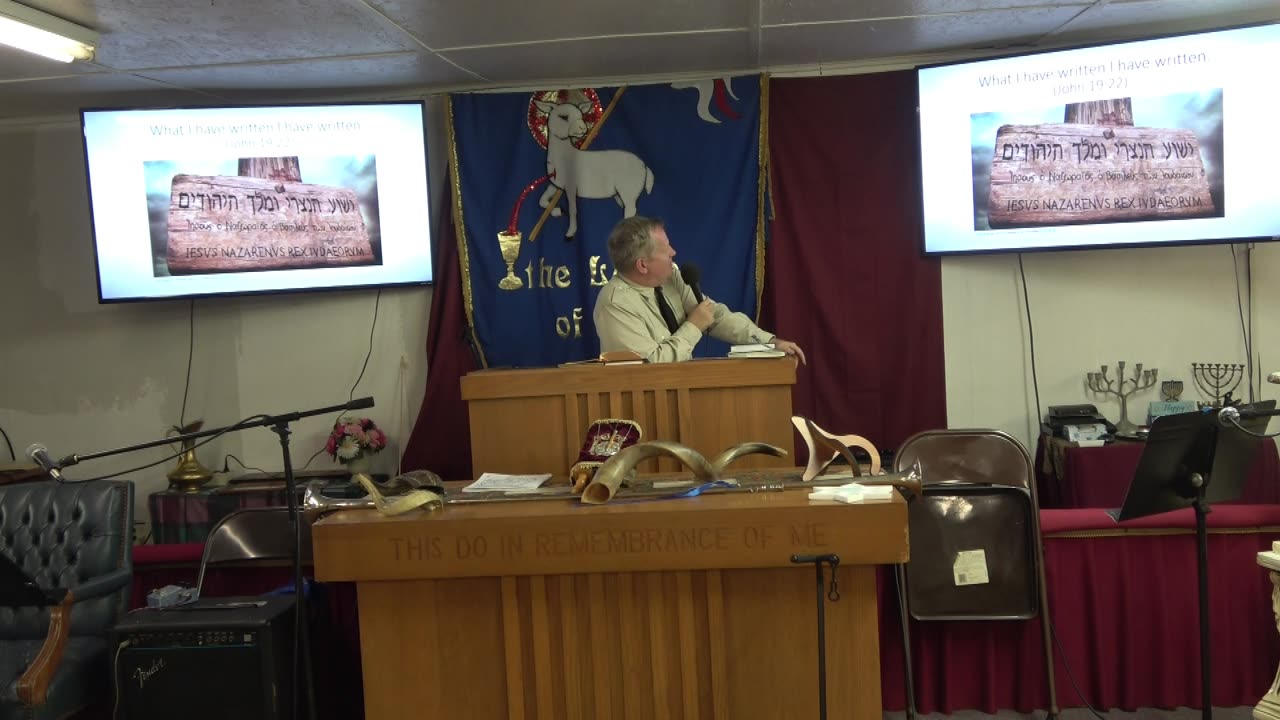 Christ in the Passover service