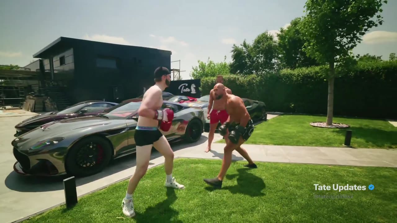 This tiktoker spars Andrew Tate