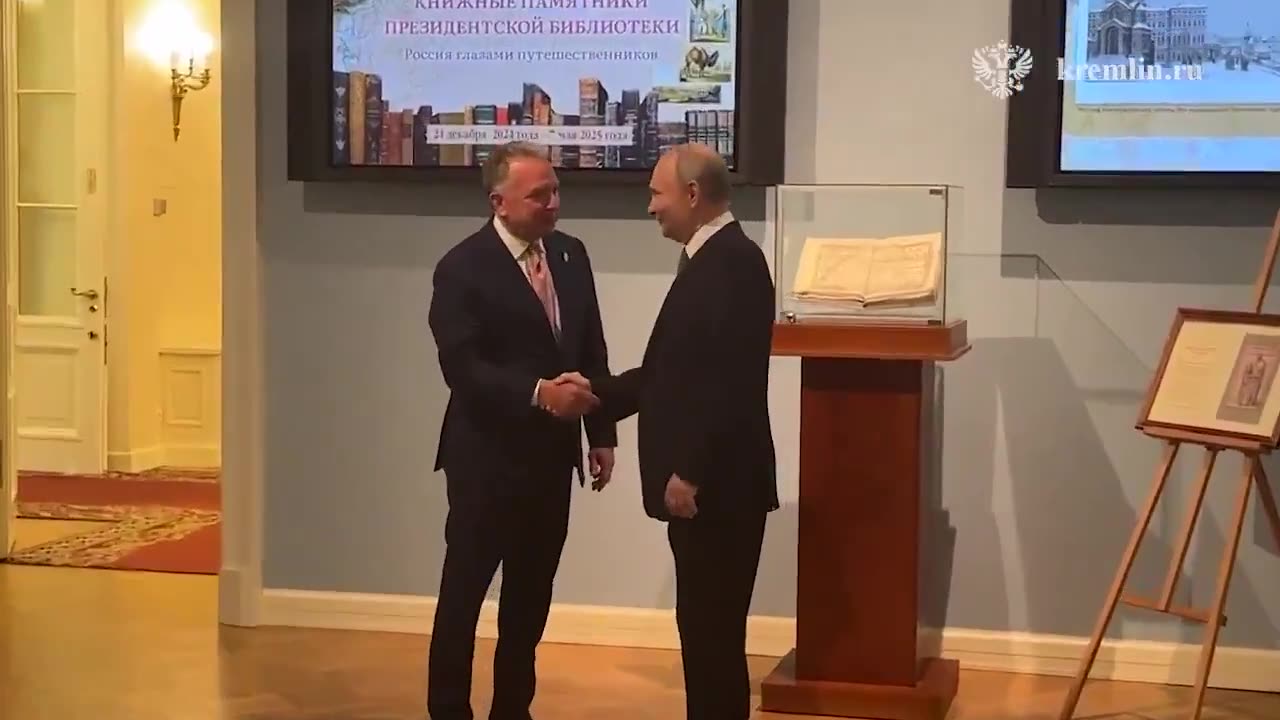(🇷🇺🇺🇸) Putin meets w/POTUS’s Special Envoy Steve Witkoff in Moscow.