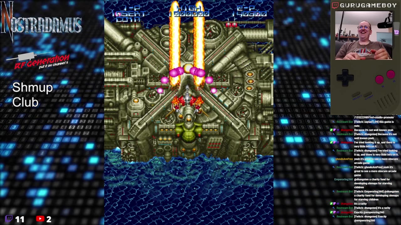 GameBoyGuru streams - Nostradamus (Shmup Slam 7 practice)!