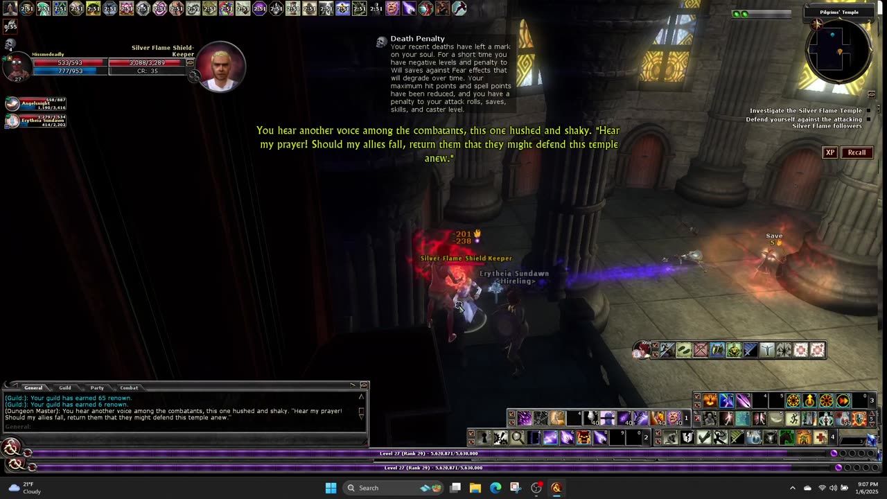 Pilgrim's Temple Sharn FAIL with two