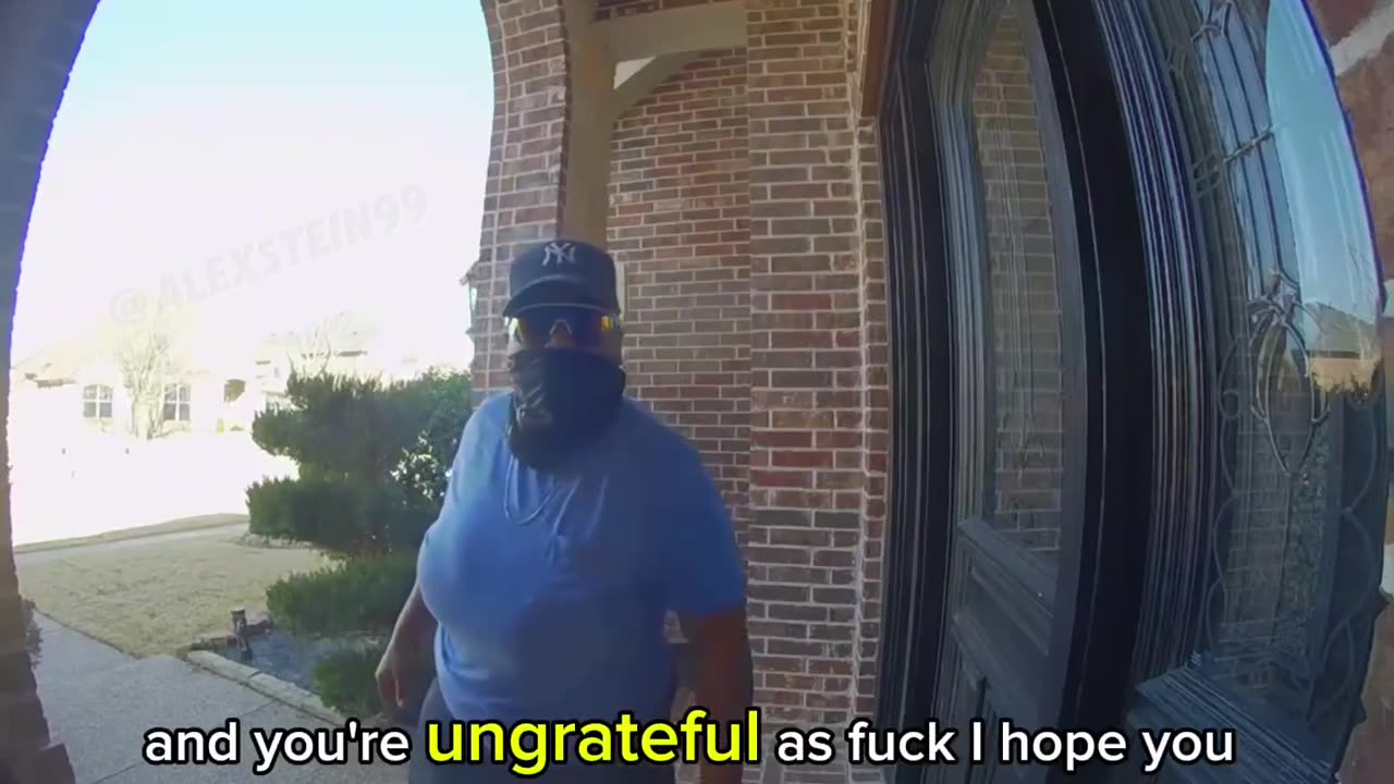 Does your Amazon delivery driver hate you this much???