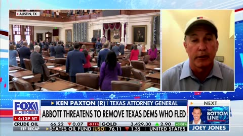 Ken Paxton Describes Plan In Place To Penalize Democrats Who Fled Texas To Dodge Redistricting Vote