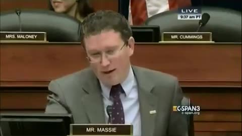 Thomas Massie Questions Jonathan Gruber at Oversight Hearing 12/9/14