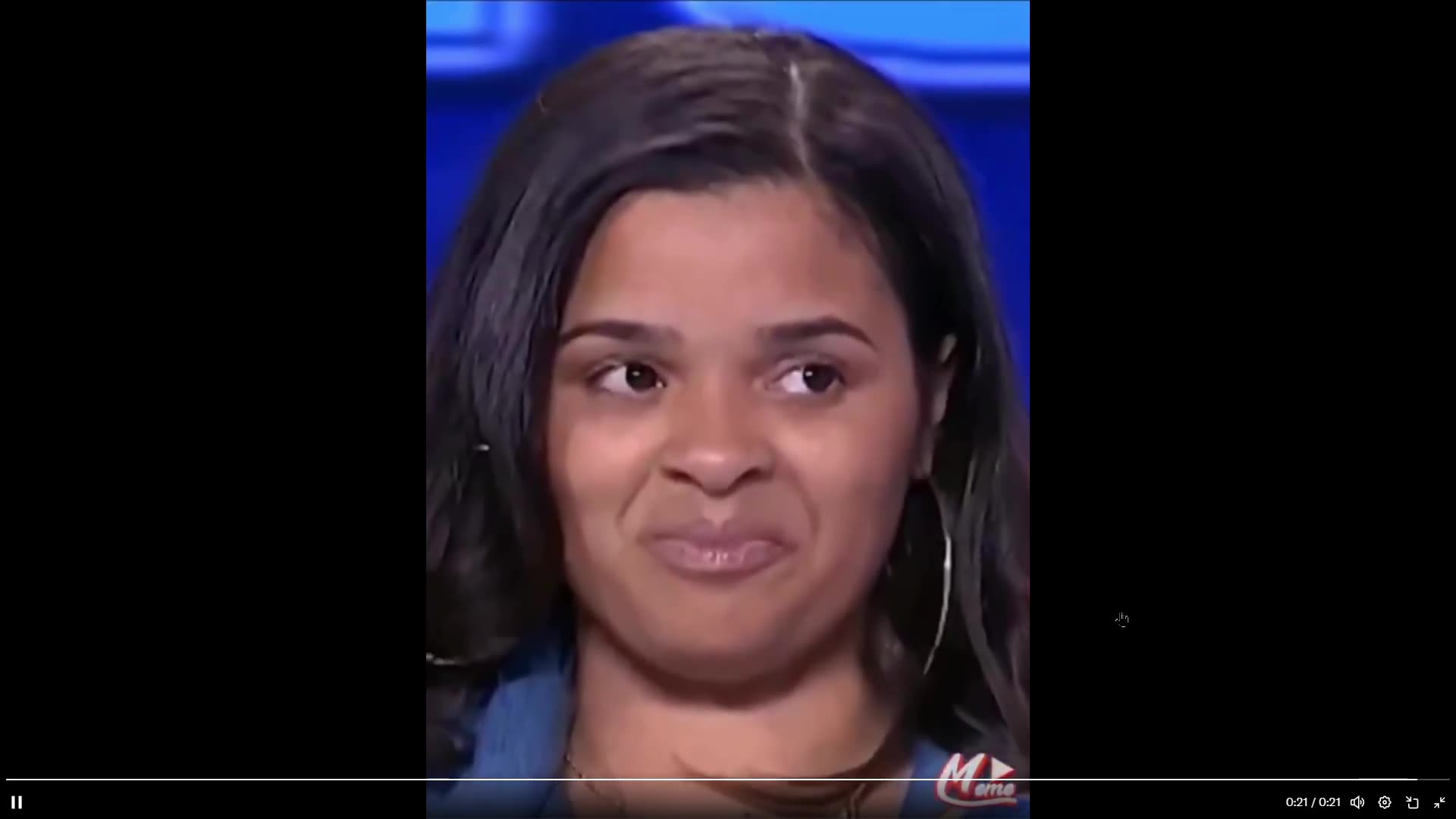 Dumbass is sleeping on the couch tonight. In front of his wife on national TV..