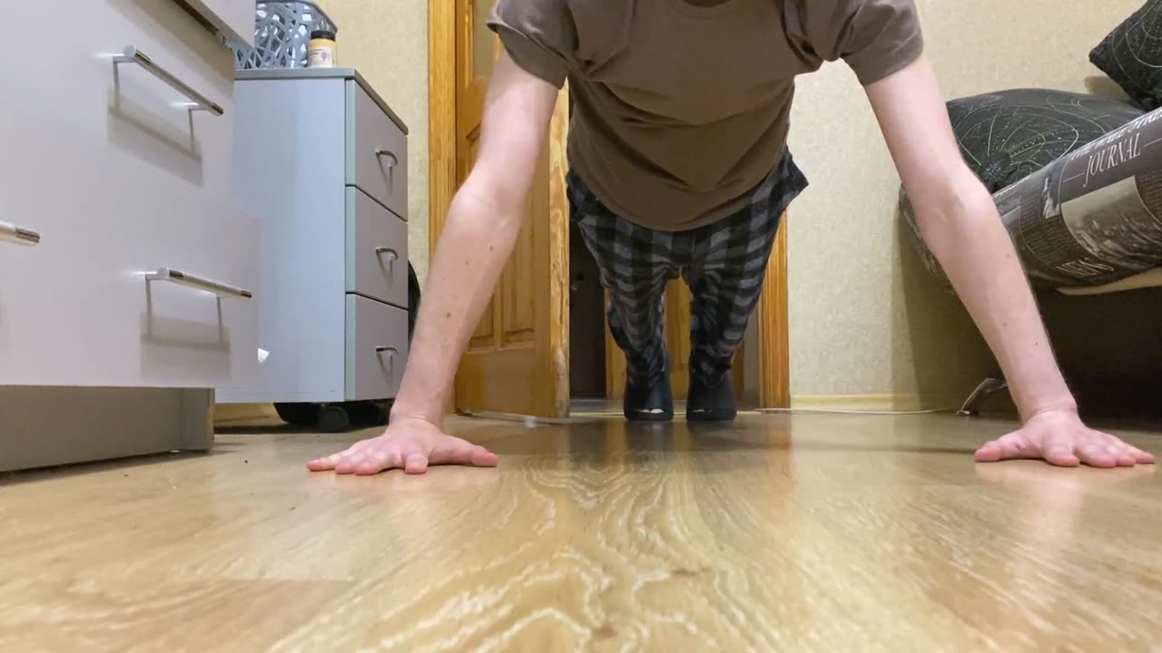 Отжимаюсь на максимум