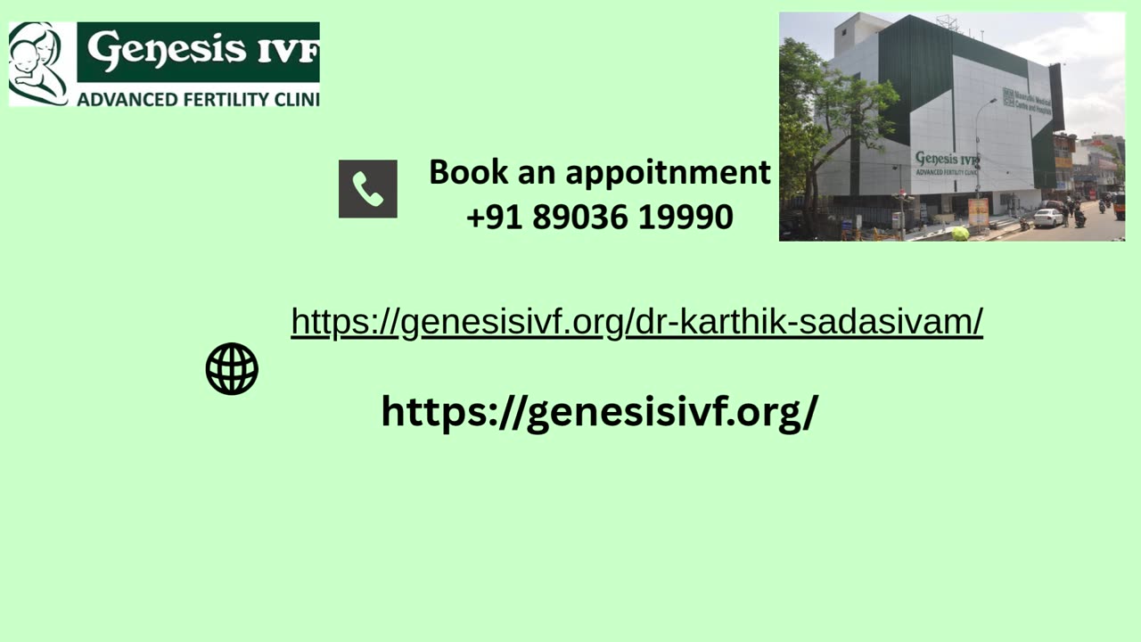 Dr. Karthik Sadasivam – Expert in ART & Fertility Science