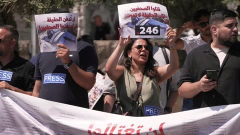 🌍📰 Global Media Unite: Israel Must Open Gaza & Stop Targeting Journalists!\