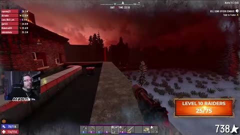 Live 2021-02-09 Two B4s 7DtD horde night