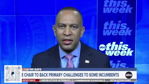 Hakeem Jeffries Clashes with DNC Vice Chair