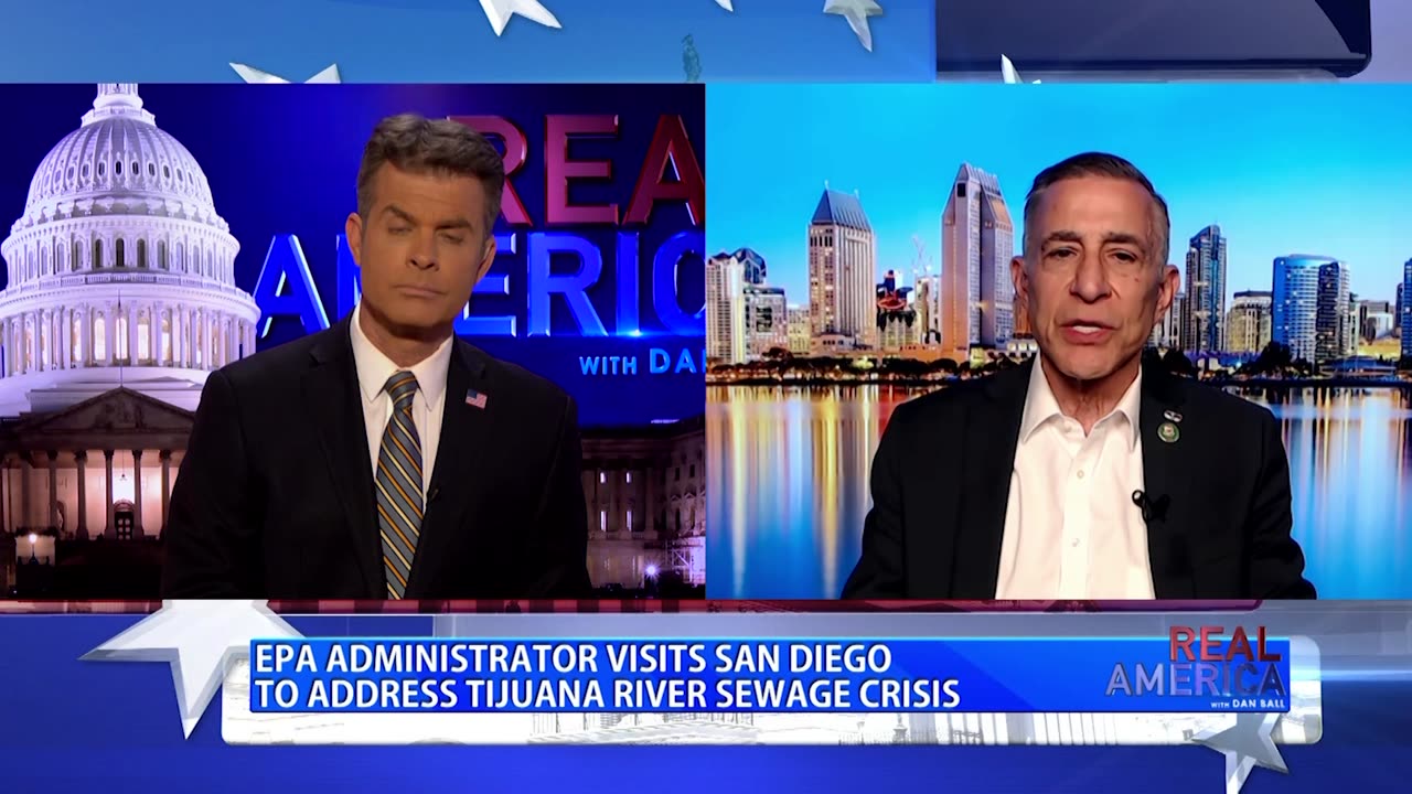 REAL AMERICA -- Dan Ball W/ Rep. Darrell Issa, 4/23/25