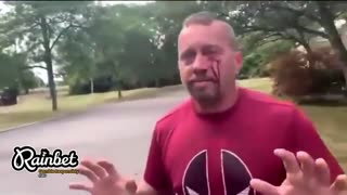 Child Predator Smacked Hard and Starts Bleeding After Trying to Meet Young Girl | Caught on Camera