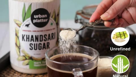 Urban Platter Khandsari Sugar – Natural, Unrefined Sweetener for a Healthier Lifestyle