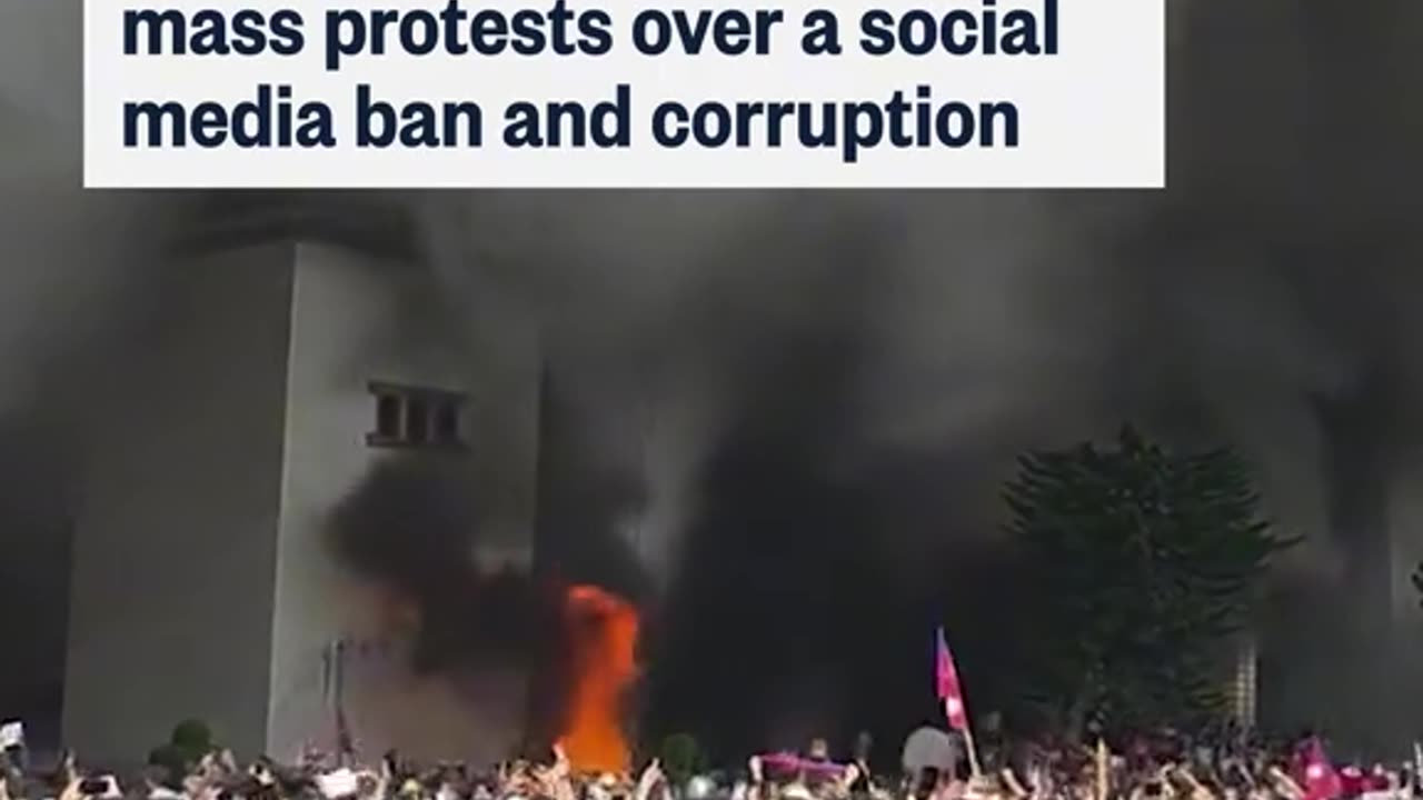 NEPAL'S GOVERNMENT BECOMES FIRST TO BE THROWN BY GenZ PROTEST V5