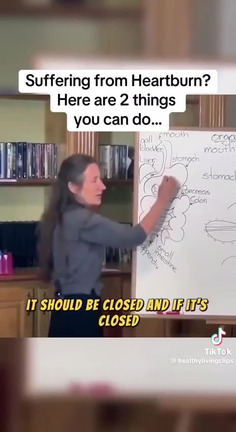 Barbara O’Neill-SUFFERING FROM HEARTBURN? Here’s two things you can do