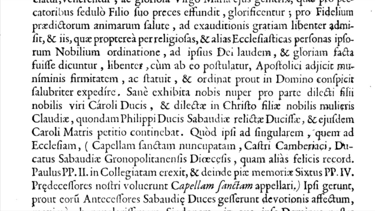 Liturgia de SS. Sindone D.N. Iesu Christi ex Iulii II bulla Romanus Pontifex decreta (25 Apr. 1506)
