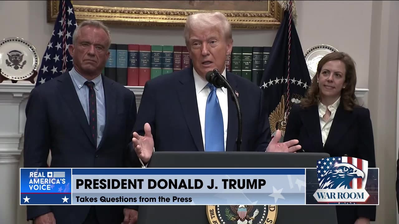 President Trump On His Historic Announcement To Combat The Autism Crisis