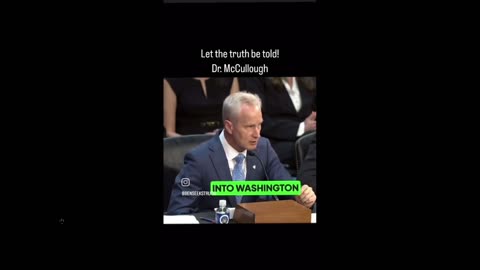 "We Should NEVER Have Someone Die After Taking A Vaccine." Dr McCullough