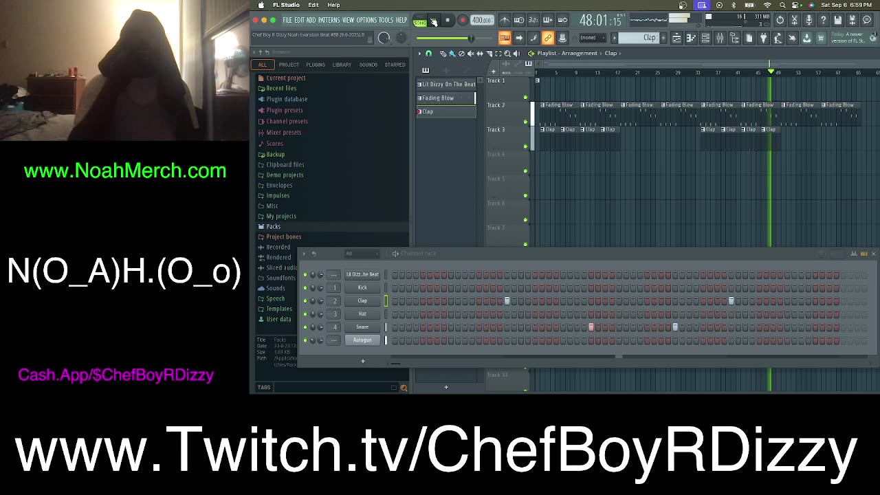 Chef Boy R Dizzy VLOG: @Twitch #Stream (O_o) #September #6 #2025 (O_o) www.Twitch.tv/ChefBoyRDizzy