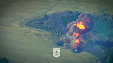 Insane Detonation of a Russian Munitions Dump