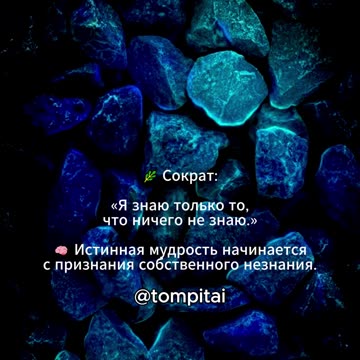 🌿 Сократ:«Я знаю только то, что ничего не знаю.» #shorts @tompitai ​