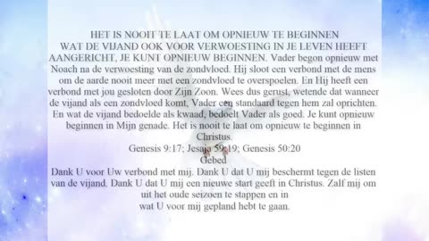 Het Is Nooit Te Laat Om Opnieuw Te Beginnen