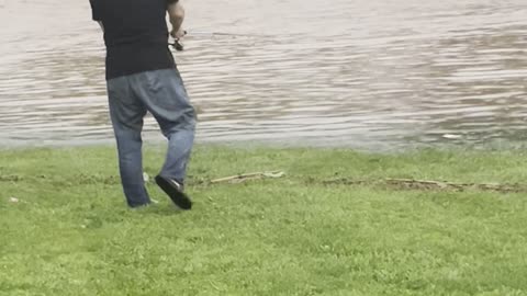 Fishing in a Flash Flood
