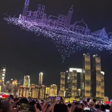 China set new Guinness record with 11,787 drones in Chongqing