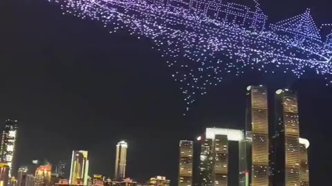 China set new Guinness record with 11,787 drones in Chongqing