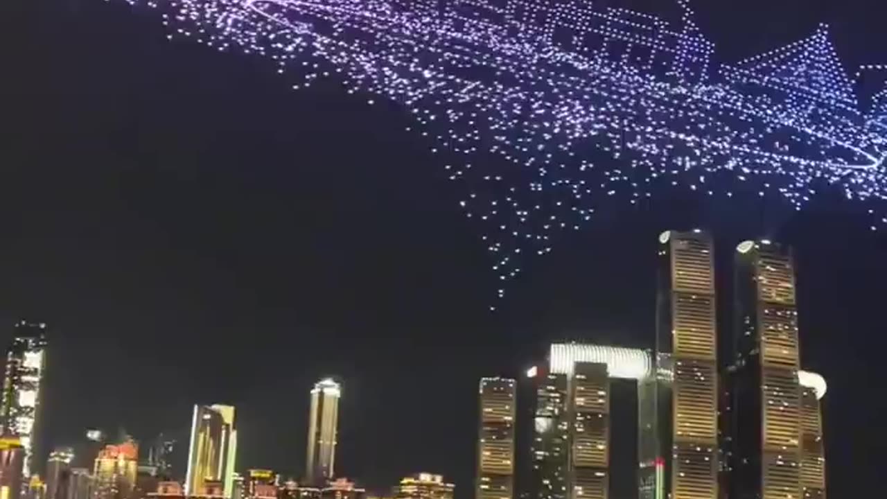 China set new Guinness record with 11,787 drones in Chongqing