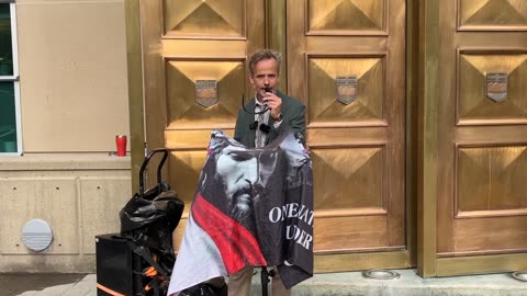 Church Service at the courthouse for the imprisoned whistleblower, Derek Reimer!