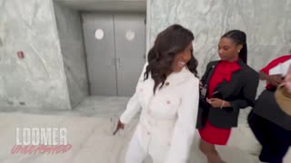 Rep. Jasmine Crockett Physically ATTACKS Journalist for Asking a Question